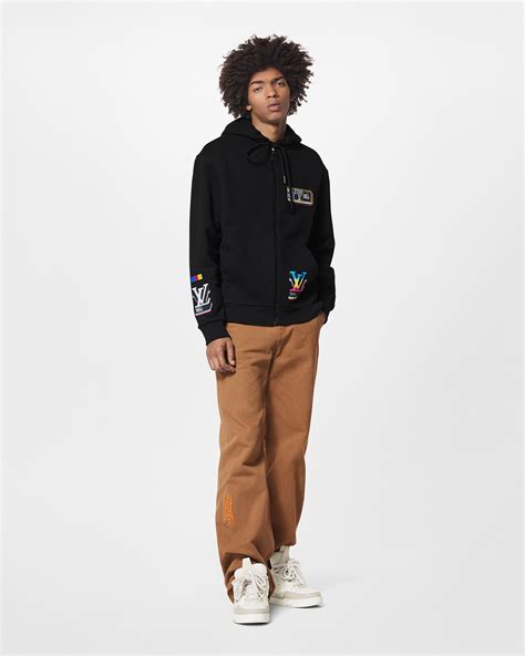 felpa louis vuitton logo|LV Jazz Multi Logo Hoodie .